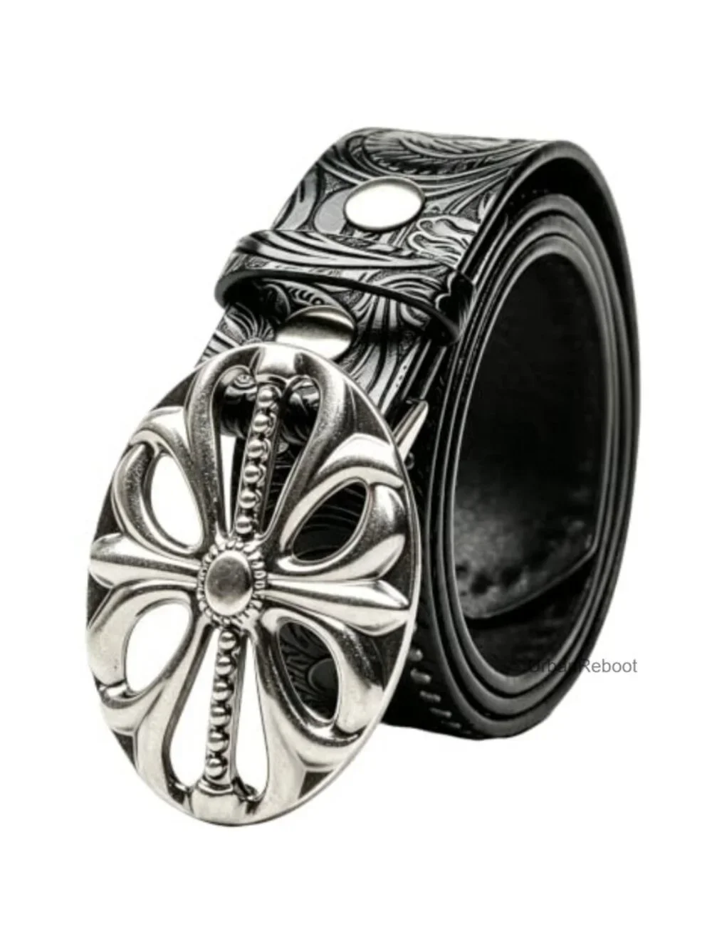 Studded PU Leather Belt for Y2K Gothic Punk Western Outfits